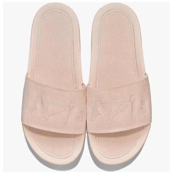 New APL techloom velvet crème slides sandals size 10 main image 9